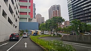 ラゾーナ川崎プラザ『立体』駐車場西出口から / From Lazona Kawasaki Plaza parking lot west exit