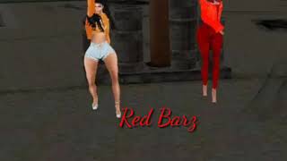 Cardi B- Red Barz Virtual