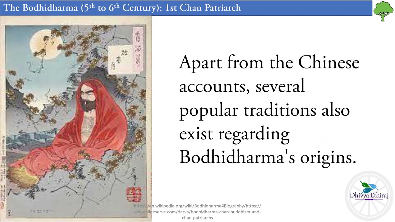 The Bodhidharma' 5th To 6th Century's Buddhist Monk||Legion Analysis ...