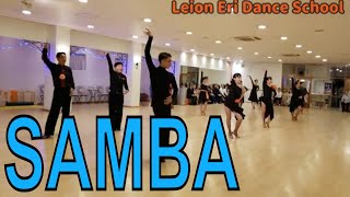 社交ダンス サンバ フォーメーション Ballroom Dance latin SAMBA Formation レオンエリダンススクール沖縄　ラテンダンス