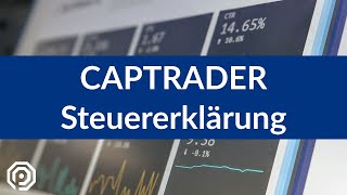 Captrader Tutorial: Steuererklärung für Dividenden und realisierte Gewinne / Verluste