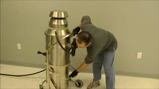 Nilfisk How-to: Cleaning a Filter \u0026 Emptying a Container