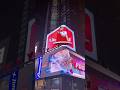 Multiple 3D Billboards Playing at the Same Time in Times Square New York City #shorts #newyork #nyc