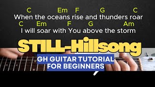 Still-Hillsong Worship /Guitar Tutorial with Chords and Lyrics