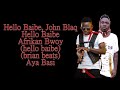 John Blaq_Hullo_(Lyrics) by Fichiner