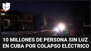 Cuba sufre un apagón total tras el colapso de su sistema eléctrico: esto es lo que se sabe