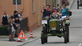 Kemnitz 2024 Oldtimer Traktorkorso um die Erdachse Bernstadt (Bernstadtbilder)