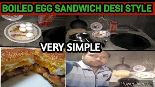 Egg Sandwich Recipe Desi Style ਅੰਡੇ ਦਾ ਸੈਂਡਵਿਚ ਦੇਸੀ ਸਟਾਈਲ