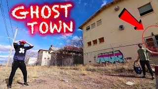 EXPLORING ABANDONED MILITARY CITY (doors slam)