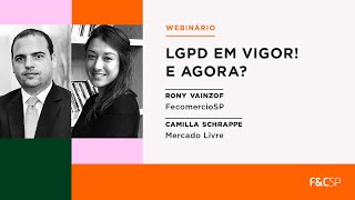 Webinário | LGPD em Vigor! E agora?