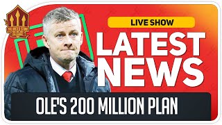 Solskjaer's 200 Million Transfer Plan! Man Utd News Now