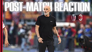 Coach Pioli and Pulisic | Post-Match Reactions | Bologna 0-2 AC Milan
