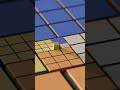 Satisfying Rubik's Cube Slide and Drop Perfect Loop - Blender #oddlysatisfying