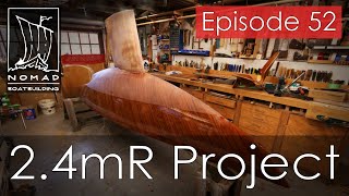 International 2.4mR Sailboat Project - Episode 52 - Installing the box keel