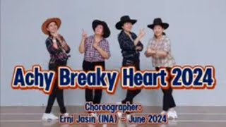 Achy Breaky Heart 2024 - Line Dance