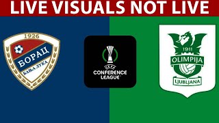 NK Olimpija Ljubljana vs Borac Banja Luka LIVE | UEFA Evropska konferenčna liga