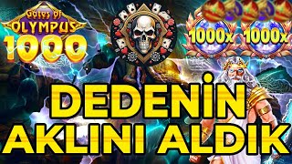 GATES OF OLYMPUS 1000 TÜRKÇE⚡DEDEYİ PARAMPARÇA ETTİK  ⚡SLOT OYUNLARI | sweet bonanza 1000 max win