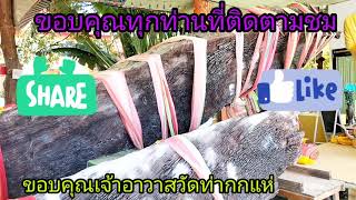 สักการะบูชา พิพิธภัณฑ์ไม้โบราณ (ตะเคียนทอง) กว่าร้อยปี ที่วัดท่ากกแห่