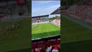 Rot-Weiss-Essen - Jahn Regensburg - Atmosphäre vor dem Spiel