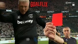 Moyes Red Card