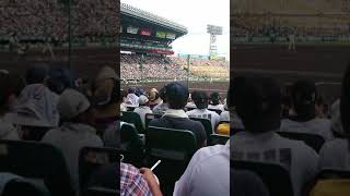 2019年8月22日  夏の甲子園決勝   履正社VS星稜  奥川VS井上の対決