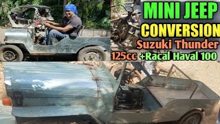 How to make MINI JEEP 125cc.