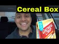 Cereal Box Life Hack-How To Close A Cereal Box Properly