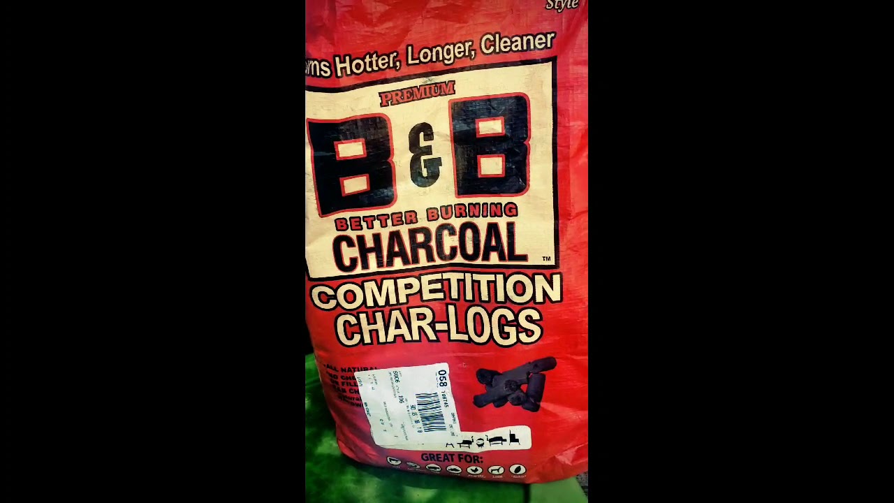 B&B Charcoal Char-Logs Review - YouTube