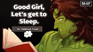 [Sleep Aid] Orc Cuddles with you in the Cold Tent [Friends to Lovers] | M4F ASMR Audio RP