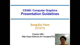 CS380: Talk guidelines