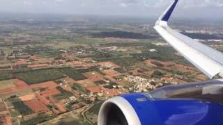 IndiGo airlines takeoff from BLR 6E614 VT-IAQ (with sharklets)