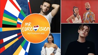 Eurovision 2021 / National Finals [🇦🇱  🇮🇱  🇧🇬  🇪🇪  🇫🇷] - My top 15