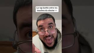 Le rap battle entre les touches du clavier