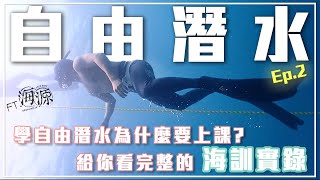 【自由潛水Ep.2】學自潛前你應該要知道的事，與海源教練的深度訪談認識自由潛水 Ft.海源自由潛水 |  DAY3的蝙蝠洞海訓實錄  | 小雞雞下來開門 Vlog