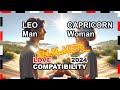 Love Compatibility SUMMER 2024: Leo Man and Capricorn Woman 🌟💖 #leo #capricorn #forecast