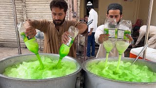 PAKOLA MILK SHAKE | Ice Pakola Juice. Refreshing Street Drink Pakola Doodh Soda. Karachi Street Food