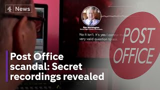 Covert recordings prove Post Office covered up scandal for years