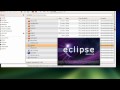 Install Eclipse JAVA development IDE on Ubuntu Linux, writing a Java hello world app