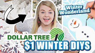Brilliant Dollar Tree DIYS for a Winter Wonderland! | Winter Decorating Ideas | Krafts by Katelyn
