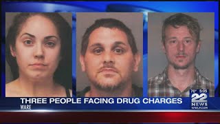 3 arrested, facing drug charges in Ware