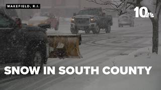 Rhode Islanders Deal With Second Major Snowfall In 2 Weeks