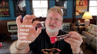 Clif Bloks Energy Chews with caffeine