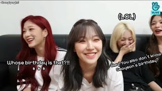 Fromis_9 - GUESS MY BIRTHDAY! ft Nakyung's new Wife and Baby JiHoney~