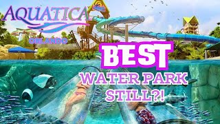 Aquatica Orlando Has STEPPED UP Their Game! | Tube Slides FULL POV, Food REVIEWS \u0026 MUCH More!