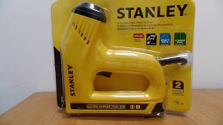 STANLEY Nail Gun, Electric Staple, 1/2\