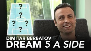 Is Scholes Man Utd's greatest midfielder? | Dimitar Berbatov’s Ultimate 5-A-Side ⚽