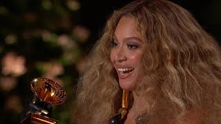 Beyoncé Wins Best R&B Performance | 2021 GRAMMY Awards Show Acceptance Speech