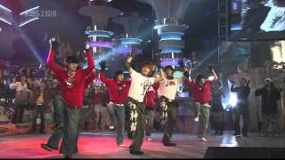 Yunho and Junsu dance battle special - 20051230 DBSK KBS music awards