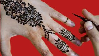 Simple Mehndi Designs for Hands  | Easy Beautiful Henna Designs for Beginners