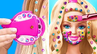 CUTE Sparkling Hairstyle Ideas💇‍♀️💎 *Extreme Doll Makeover With Popular Gadgets*